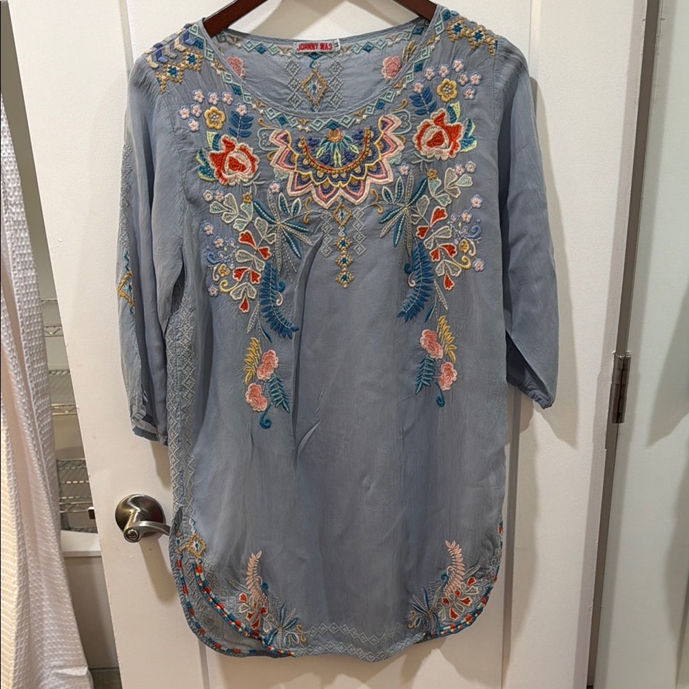 Johnny Was Embroidered Tunic - Picture 4 of 6